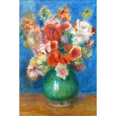 Famous Vase of Flowers Canvas